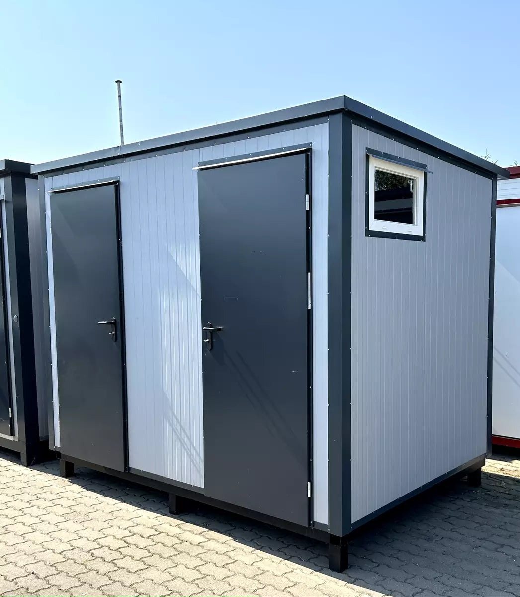 Contenedor sanitario WC contenedor inodoro cabina doble contenedor inodoro ( Ref: 3903 )