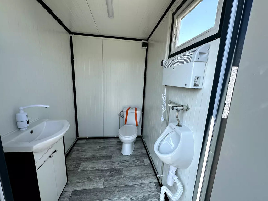 Contenedor sanitario WC contenedor inodoro cabina doble contenedor inodoro ( Ref: 3903 )