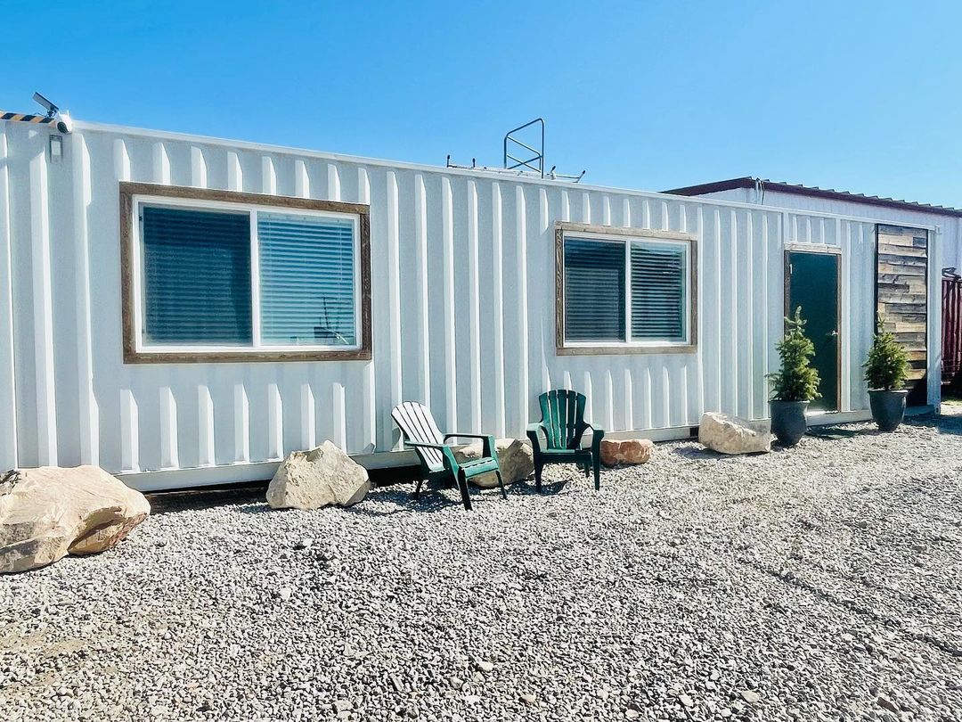 Contenedor maritímo de 40 pies HC Oficina ( Ref:20072 )