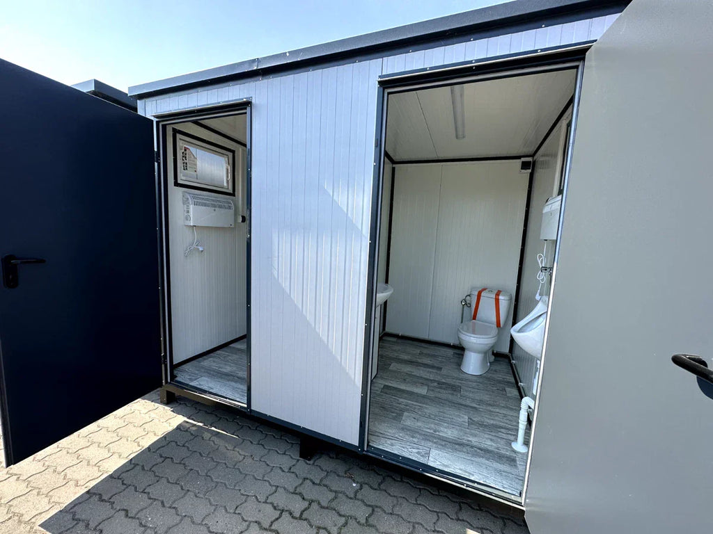 Contenedor sanitario WC contenedor inodoro cabina doble contenedor inodoro ( Ref: 3903 )