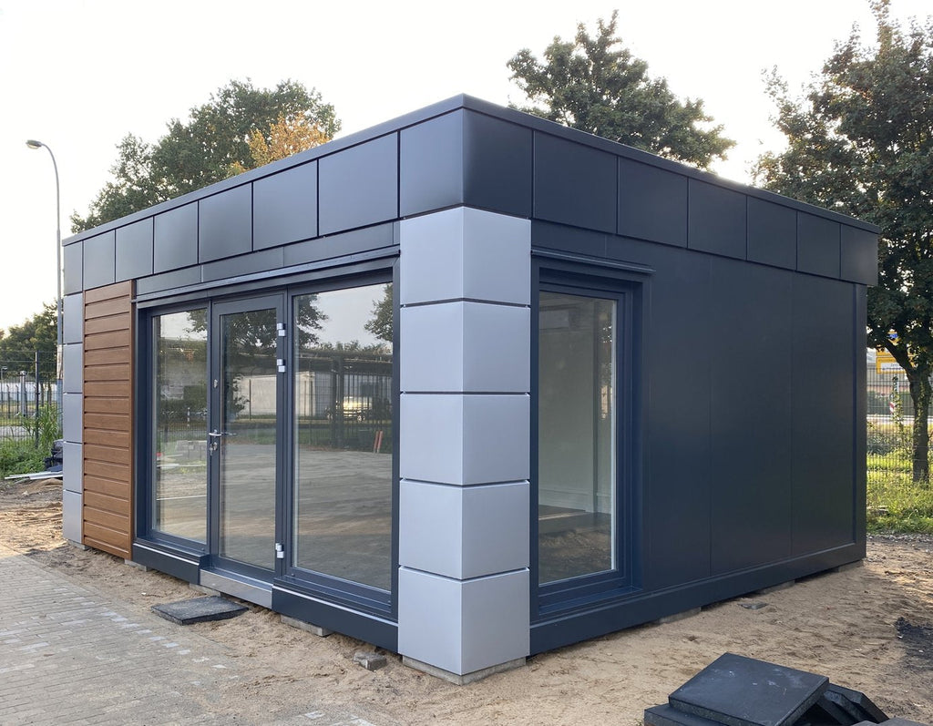 Contenedor de oficina tipo "London" 6,00 x 5,00 m